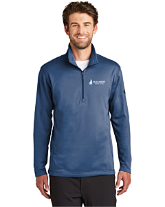 The North Face® Tech 1/4-Zip Fleece - Embroidery -Blue Wing