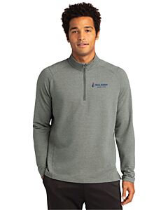 Sport-Tek® Sport-Wick® Flex Fleece 1/4-Zip - Embroidery -Light Heather Grey
